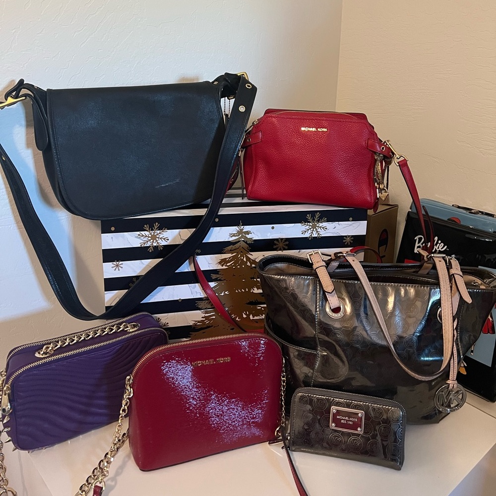 $50-$60 Various Michael Kors, Coach Preloved handbags